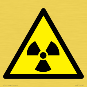 W003 Warning: Radioactive material or ionizing radiation